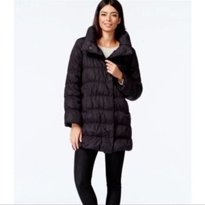 Eileen Fisher Black Puffer Coat